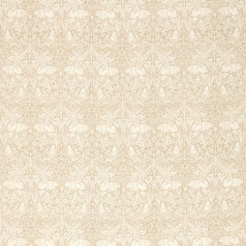 Morris & Co Tyg Pure Brer Rabbit Print Tygprov - Flax
