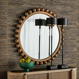 Brianza Round Mirror - 50 Natural - undefined