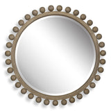 Brianza Round Mirror - 50 Natural - undefined