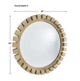 Around The Block Mirror - 40 Natural - undefined