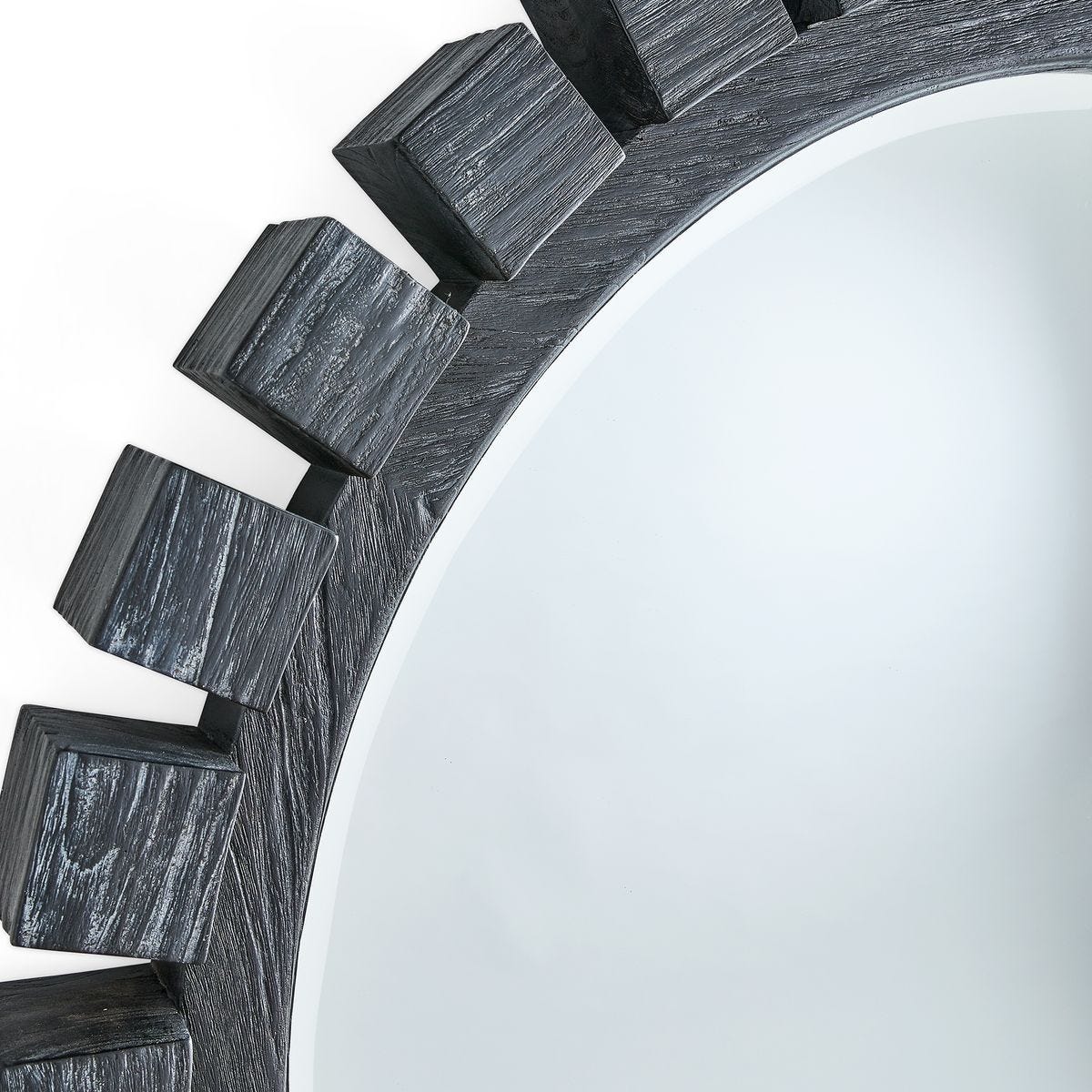 Around The Block Mirror - 40 Ebony - undefined
