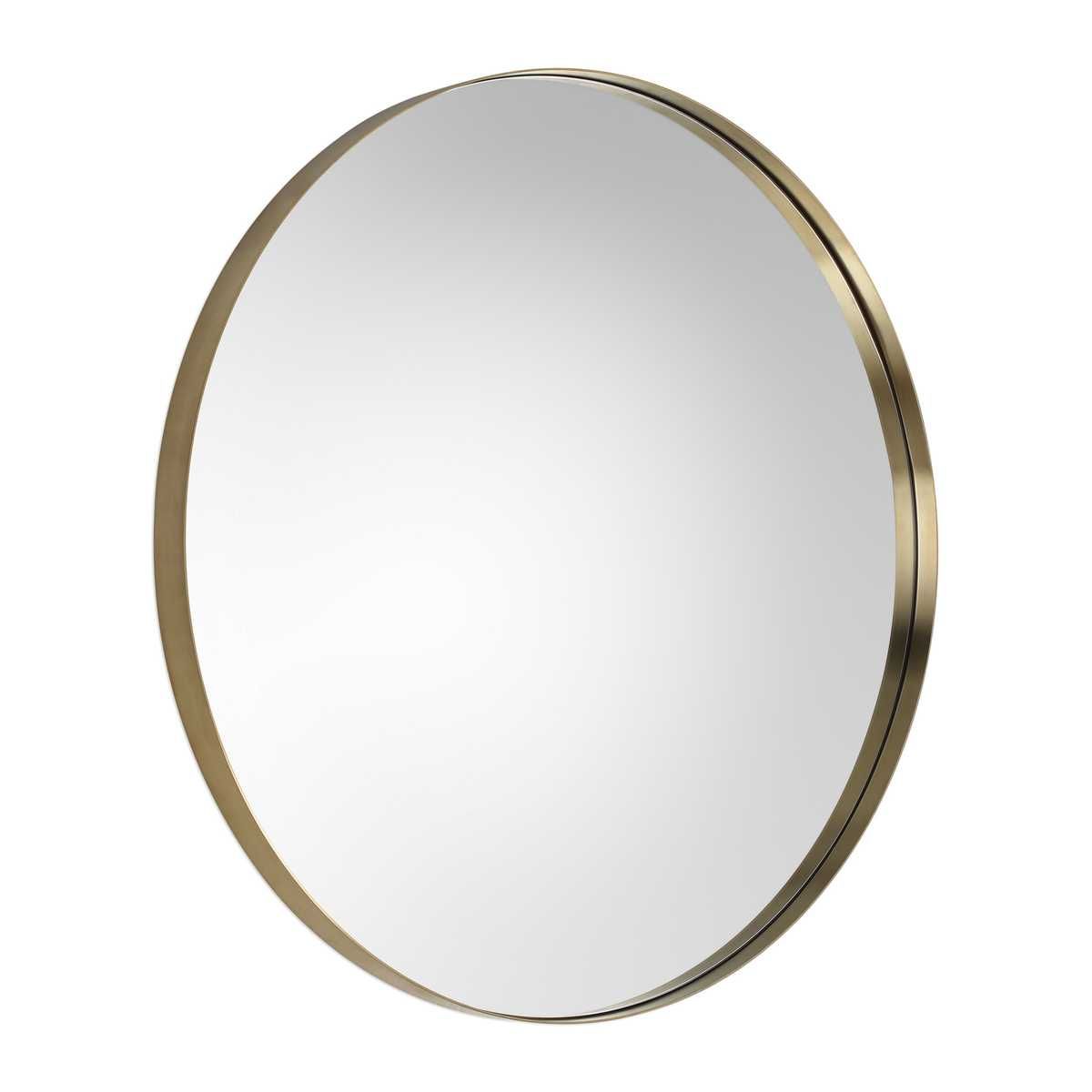 Padria Round Mirror - 102cm Brass - undefined