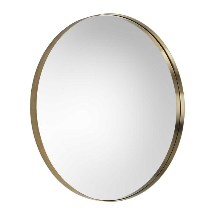 Padria Round Mirror - 102cm Brass - undefined