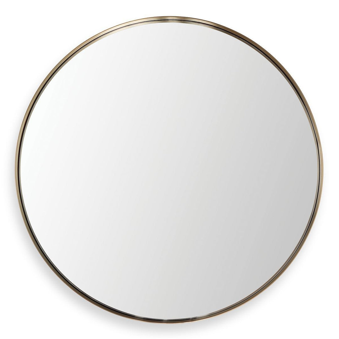 Padria Round Mirror - 102cm Brass - undefined