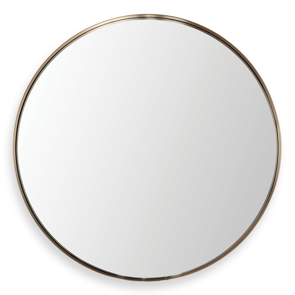 Padria Round Mirror - 102cm Brass - undefined