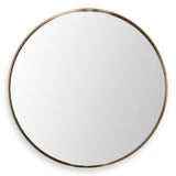 Padria Round Mirror - 102cm Brass - undefined