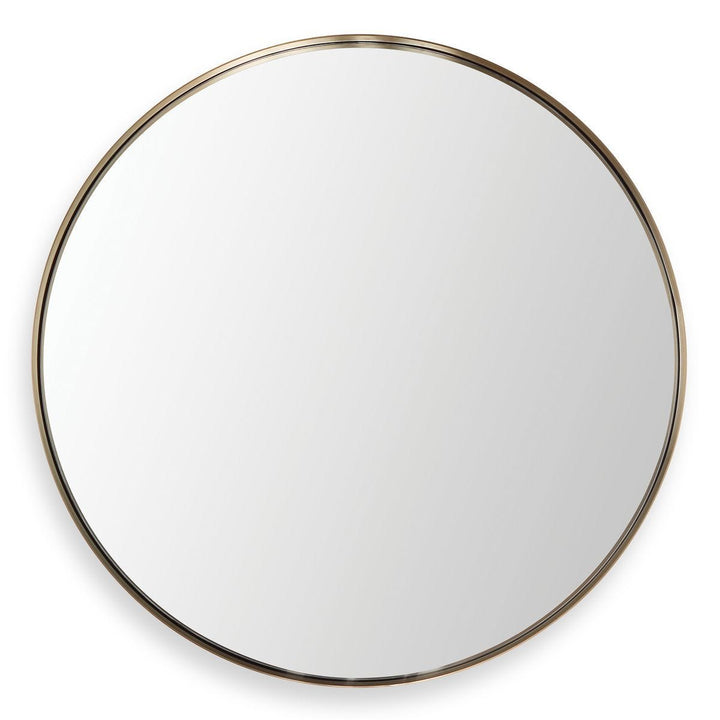 Padria Round Mirror - 102cm Brass - undefined