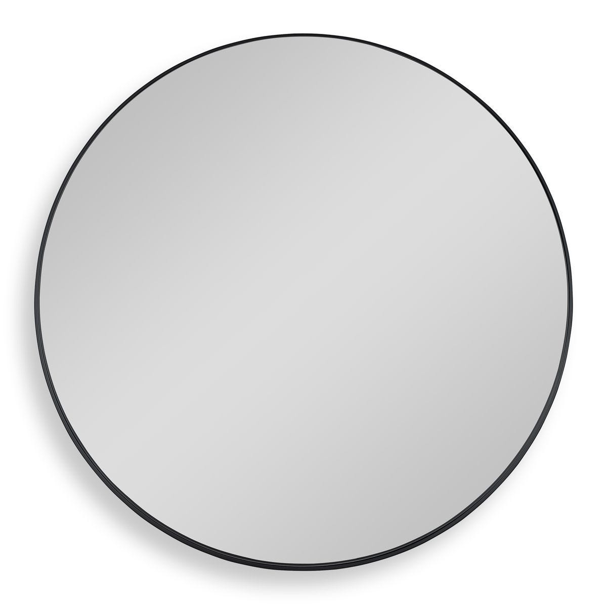 Padria Round Mirror - 122cm Black - undefined