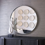 Padria Round Mirror - 40 Nickel - undefined