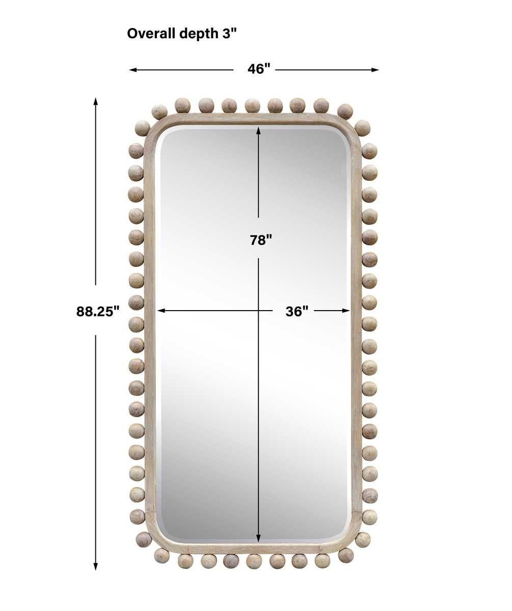 Brianza Mirror - 46x88 Natural - undefined