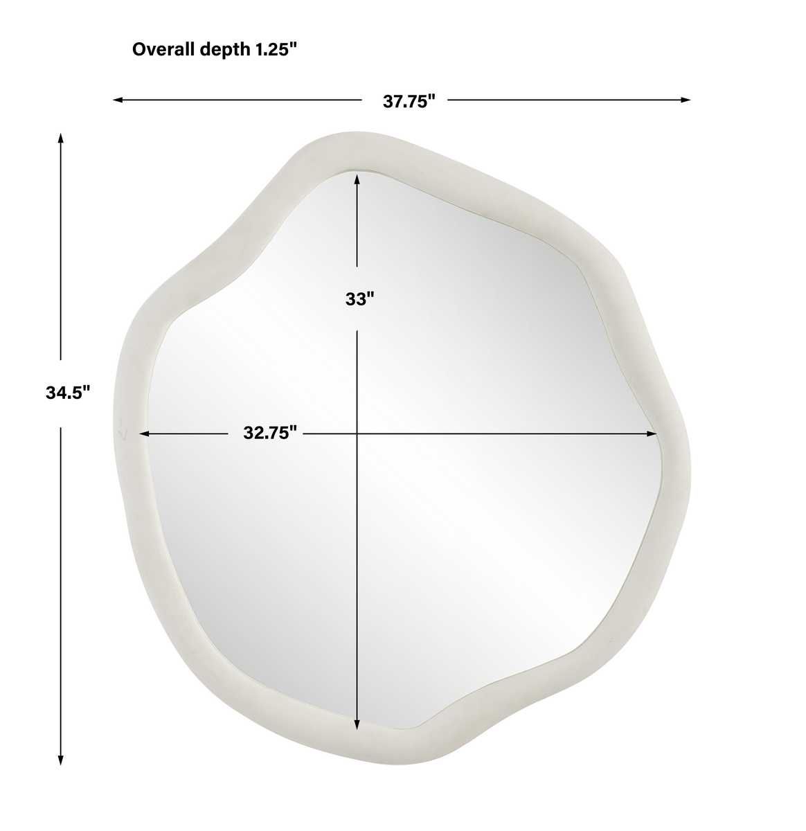 Amorphic Mirror - 89cm - undefined