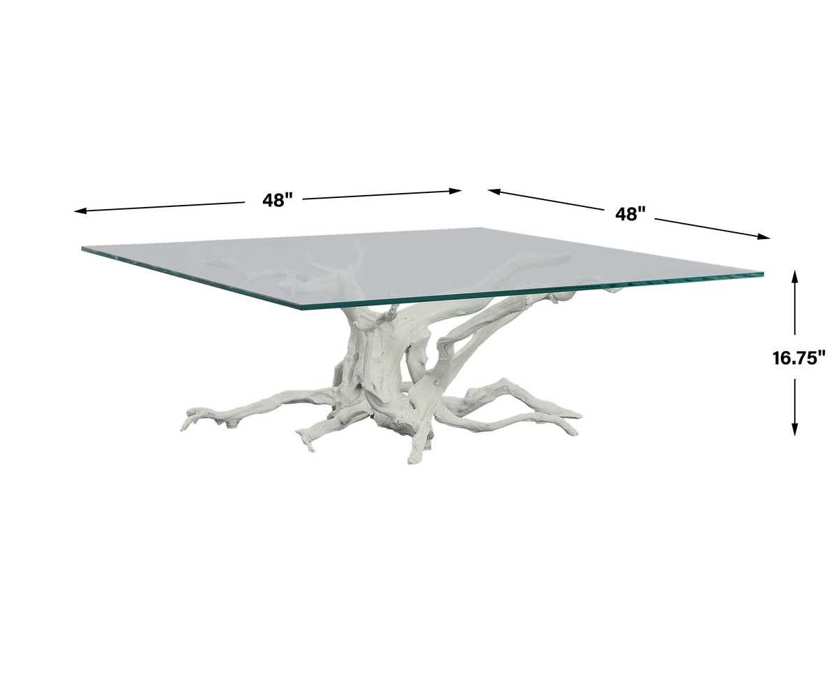 Big Sur Coffee Table - White - undefined