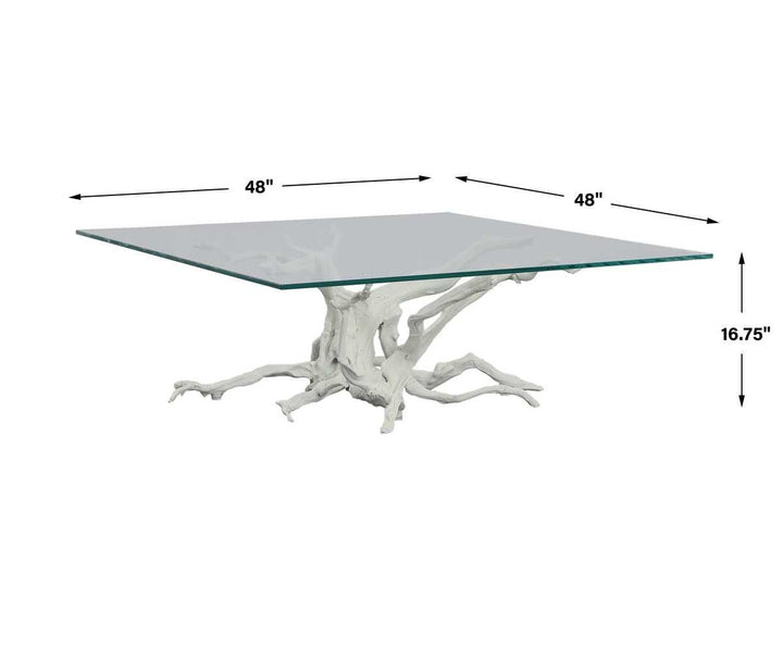 Big Sur Coffee Table - White - undefined