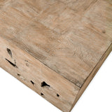 Teak Tac Toe Coffee Table - Light - undefined