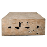 Teak Tac Toe Coffee Table - Light - undefined