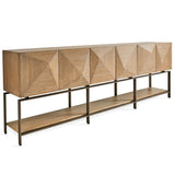 Trapezoid 6 Door Cabinet - undefined