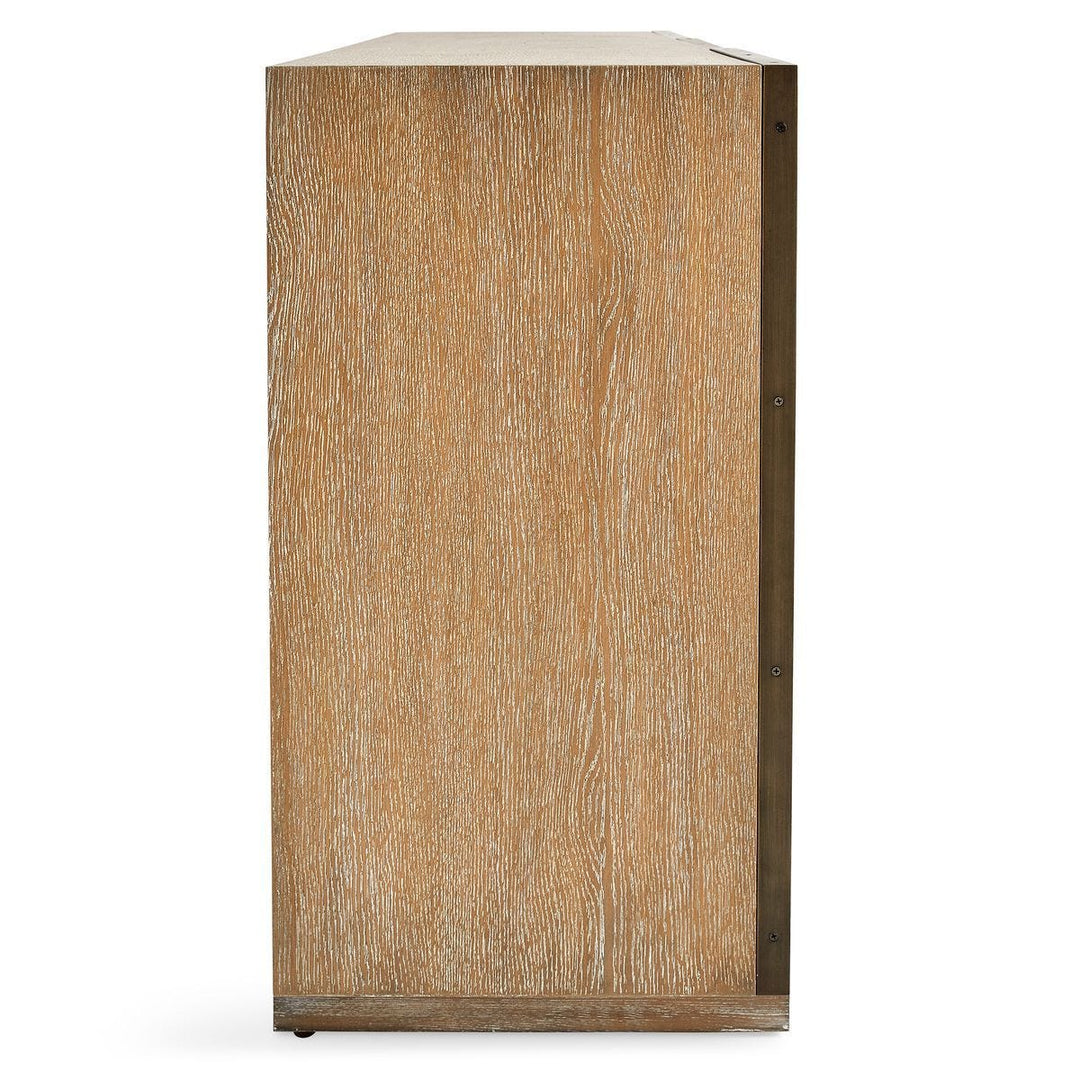White Linen 3 Door Cabinet - undefined