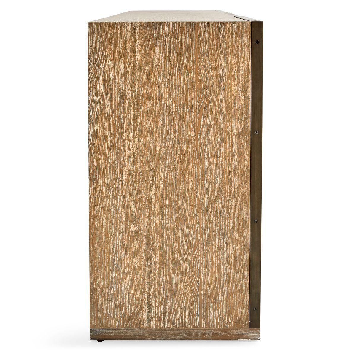 White Linen 3 Door Cabinet - undefined