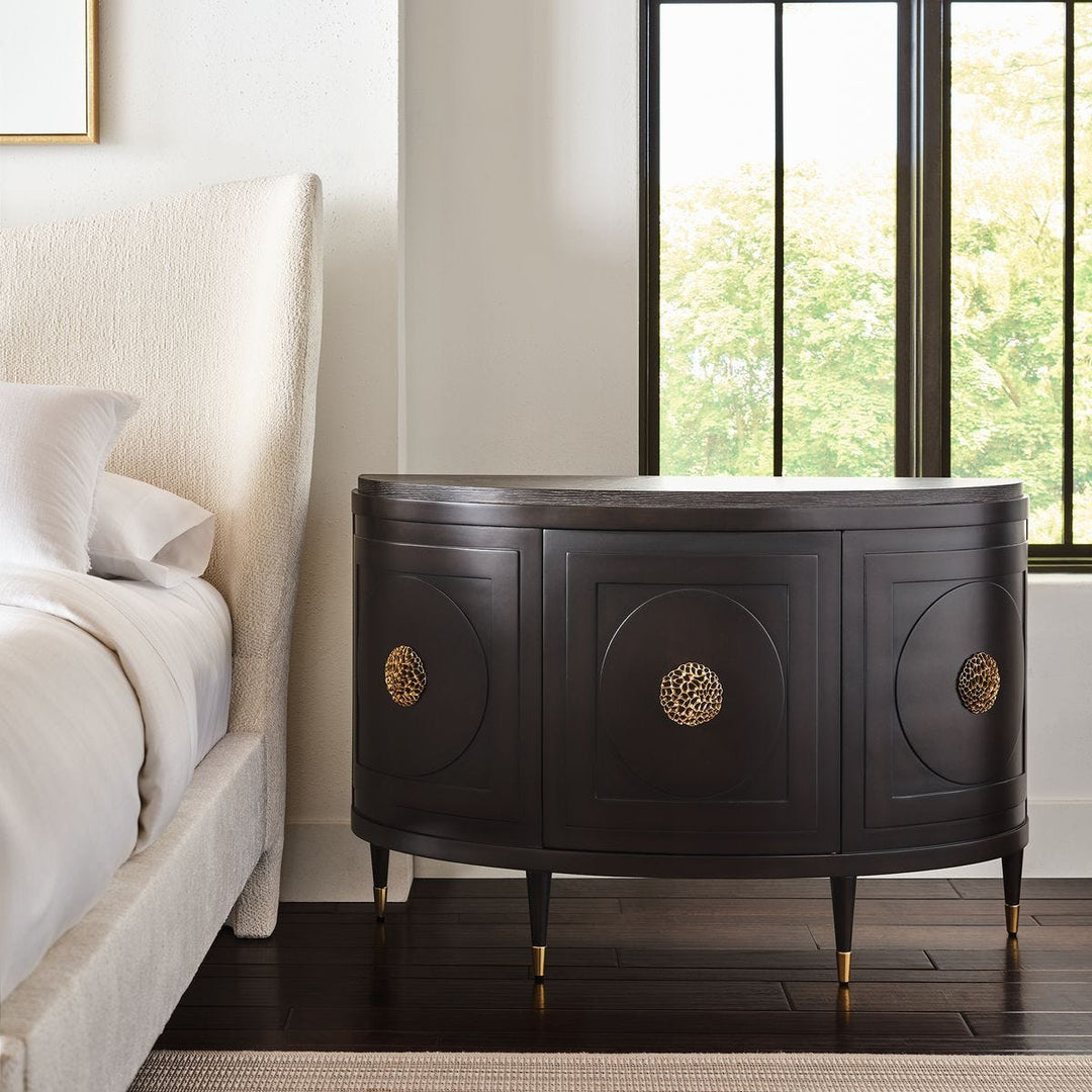Paris 48 Inch Console Cabinet in Espresso - undefined