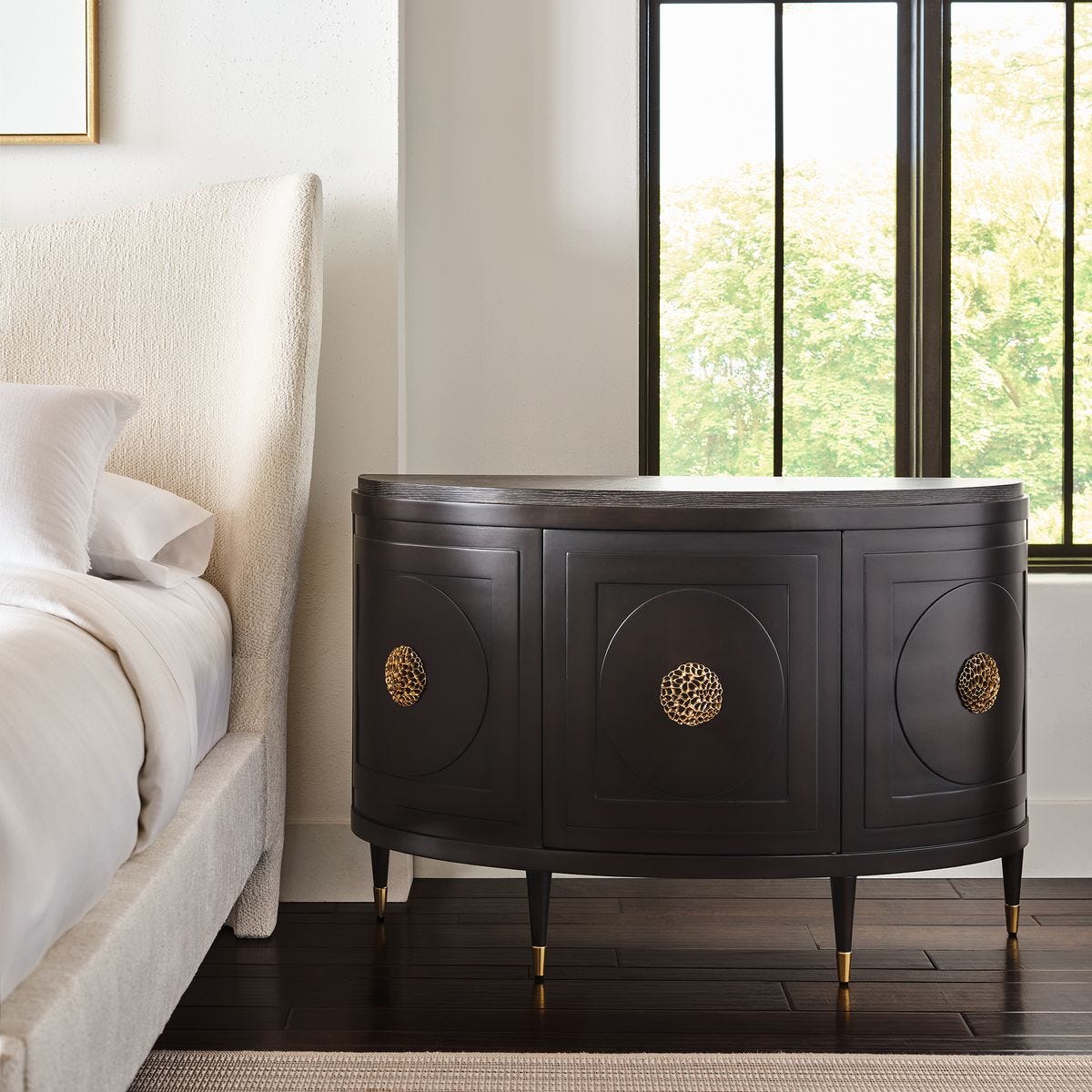Paris 48 Inch Console Cabinet in Espresso - undefined