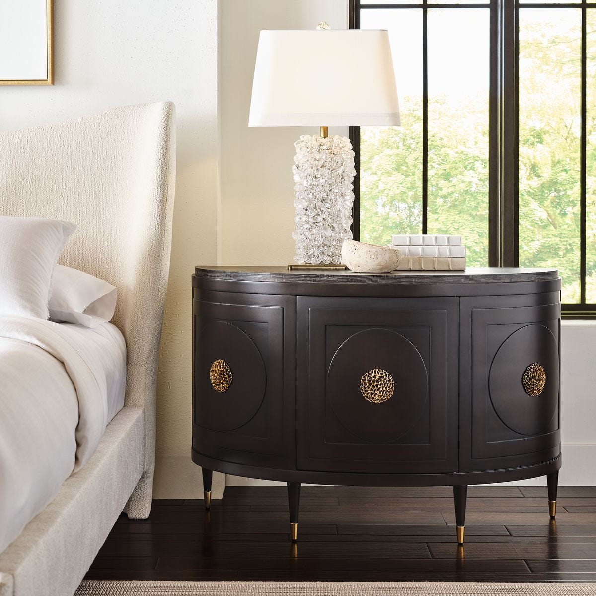 Paris 48 Inch Console Cabinet in Espresso - undefined