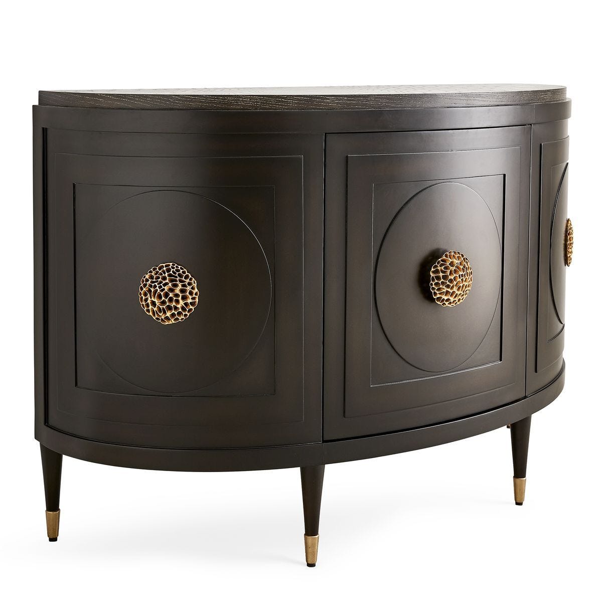 Paris 48 Inch Console Cabinet in Espresso - undefined