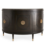 Paris 48 Inch Console Cabinet in Espresso - undefined