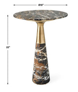 Pier Accent Table - Marble - undefined