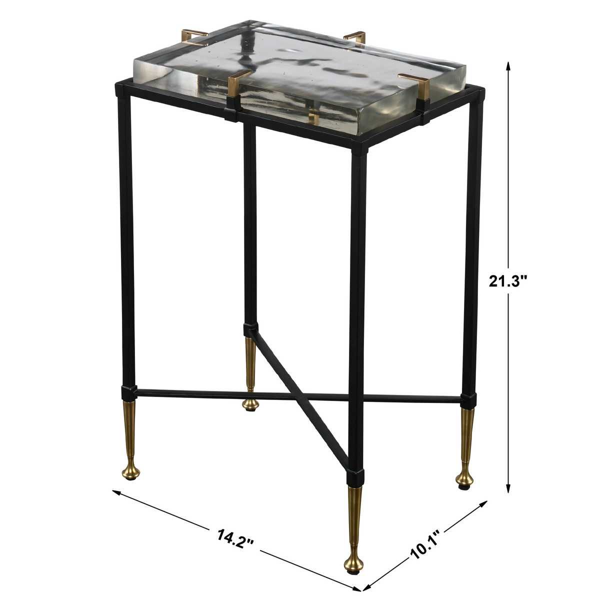 Ice Block Accent Table - Rectangular - undefined