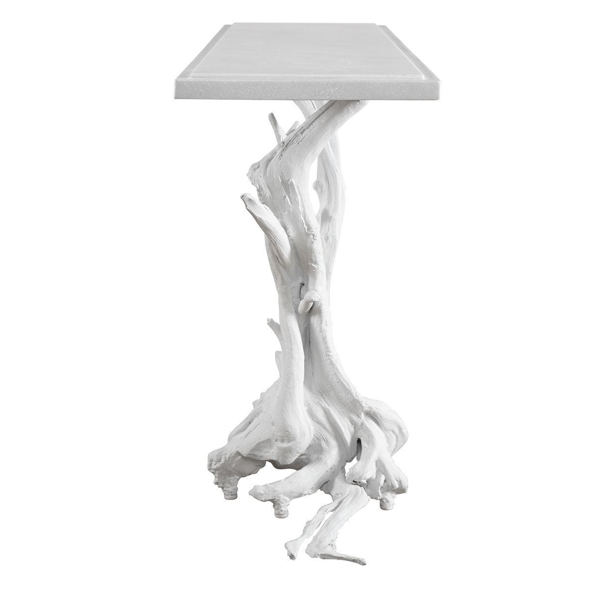 Big Sur Console Table - Matte White - undefined
