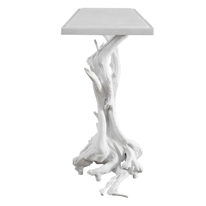 Big Sur Console Table - Matte White - undefined
