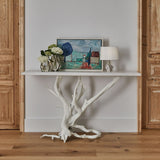 Big Sur Console Table - Matte White - undefined