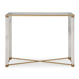 White Pillar Console Table - undefined