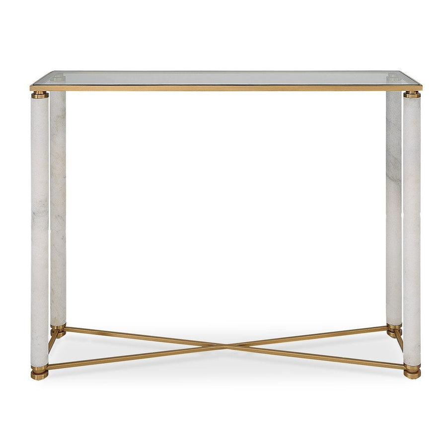 Vitt Pillar konsolbord