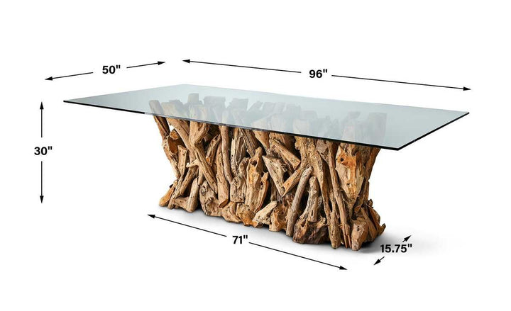 Teak Root Dining Table - undefined