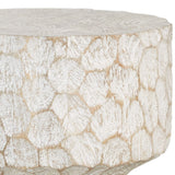 Whittled Accent Table - undefined