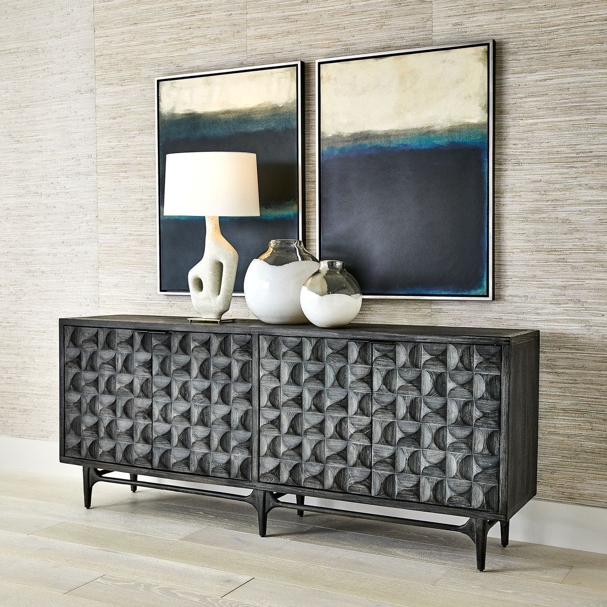 Foursquare 4 Door Cabinet - undefined