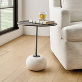 Button Up Accent Table - undefined