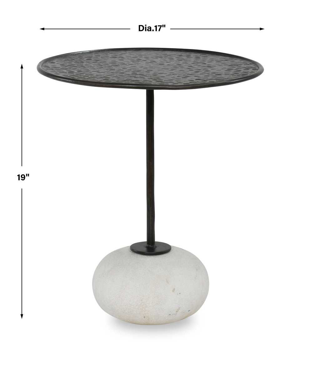 Button Up Accent Table - undefined