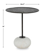 Button Up Accent Table - undefined