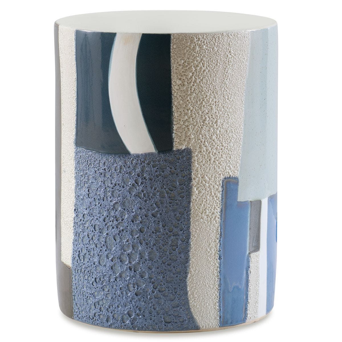 Graph Side Table in Blue - undefined