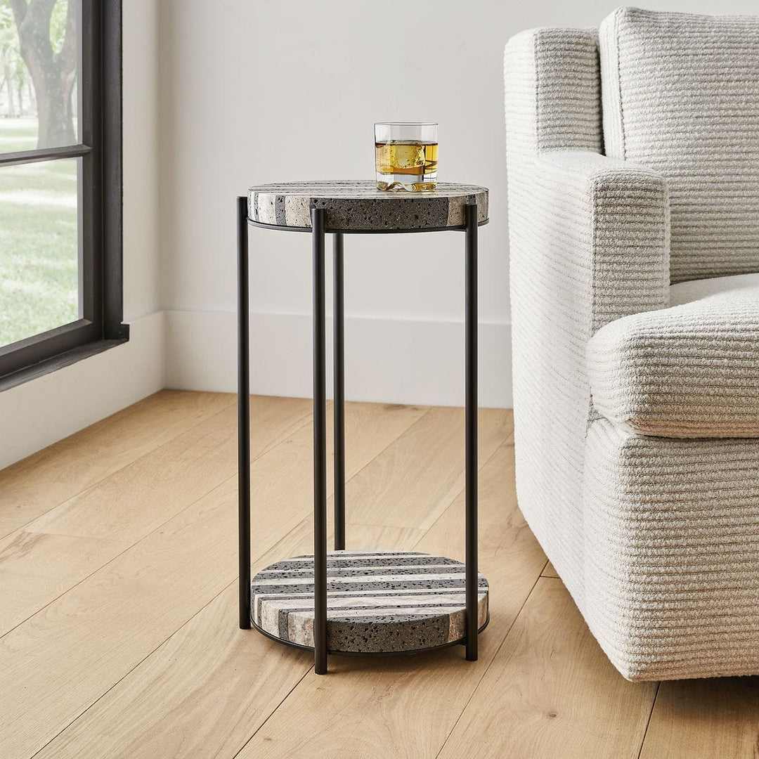 Strie Accent Table - undefined