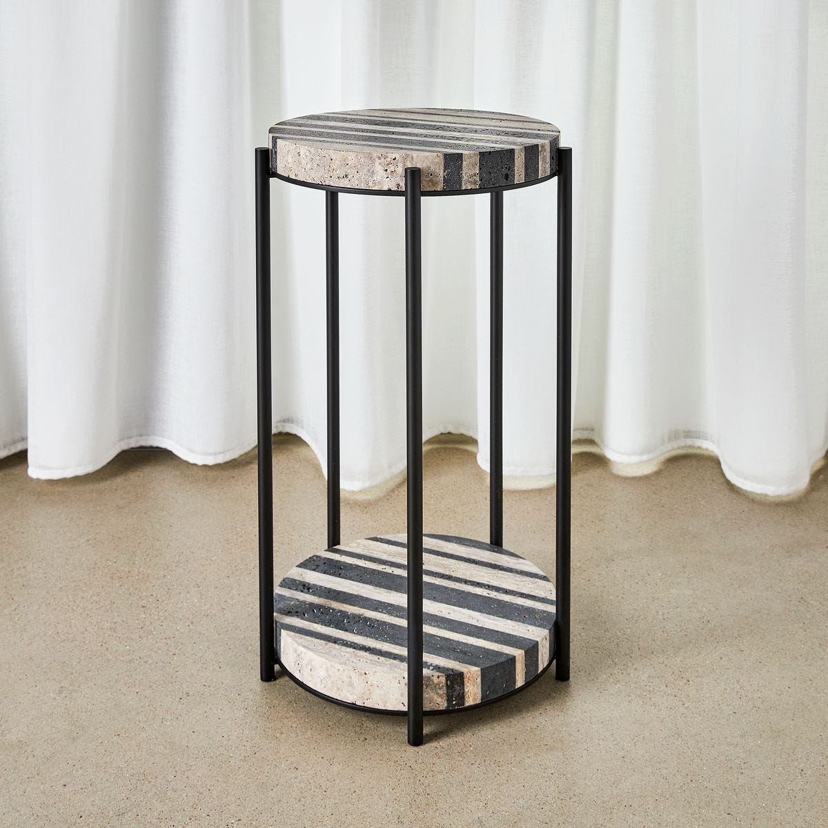 Strie Accent Table - undefined