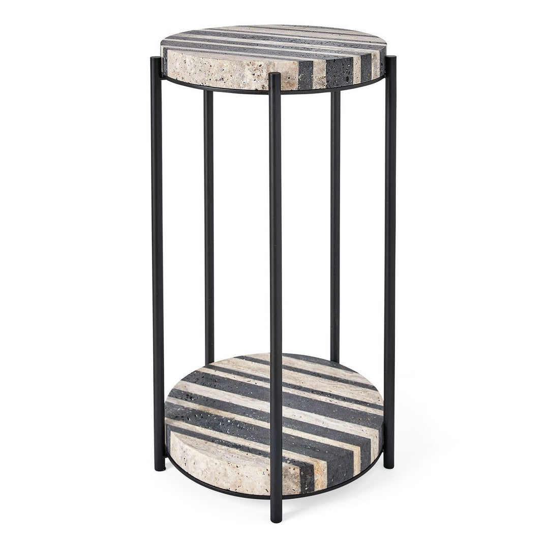 Strie Accent Table - undefined