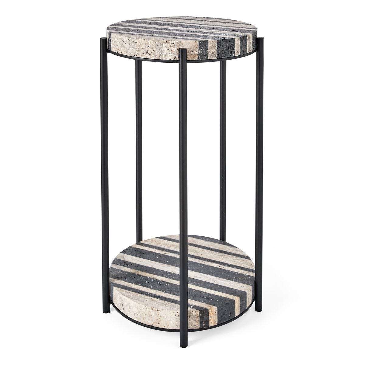 Strie Accent Table - undefined