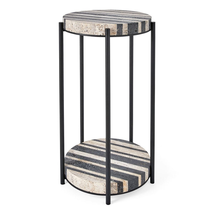 Strie Accent Table - undefined