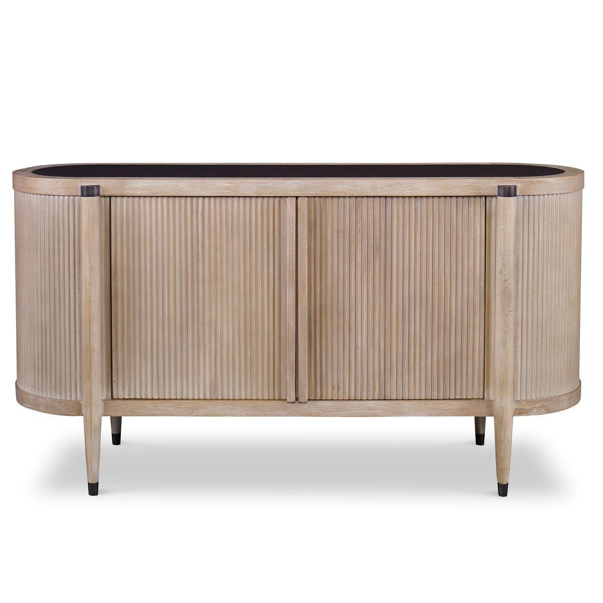 Tambour Cabinet - Natural Wash - undefined