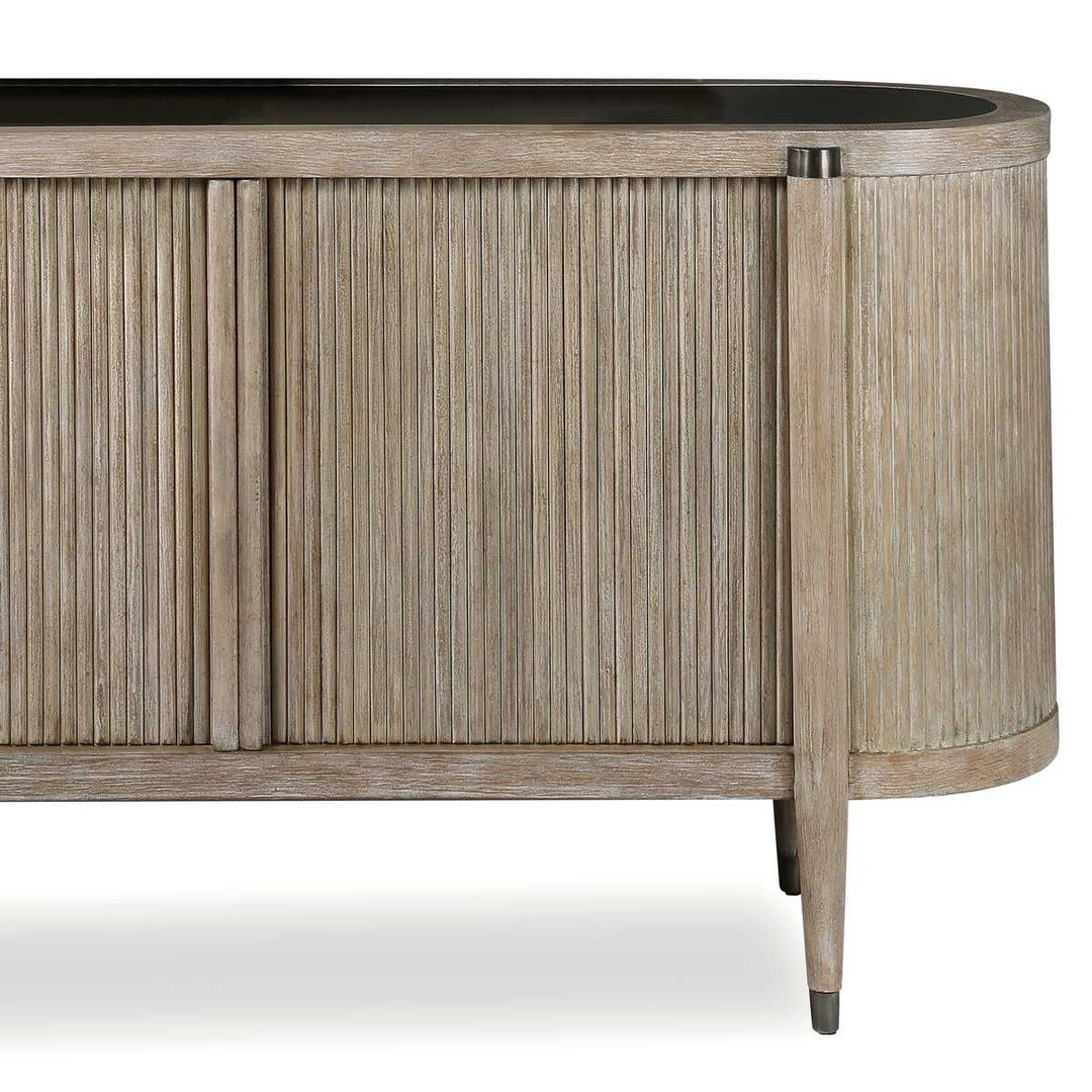 Tambour Cabinet - Natural Wash - undefined