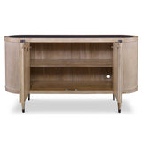 Tambour Cabinet - Natural Wash - undefined