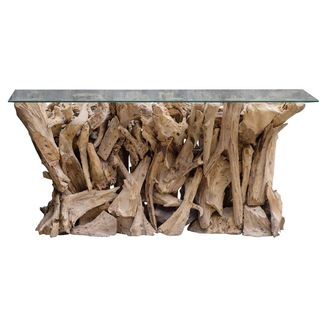 Teak Root Console Table - undefined